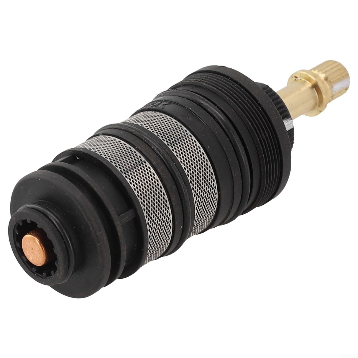 Oniissy Thermostatic Cartridge Shower Mixer Valve Bar Repair-Kit, Solar Thermostatic Valve Hot and Cold Temperature Regulating Valve Core, Compatible with Multiple Faucet Models(A)