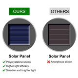 PARTPHONER 12 Pack Hanging Solar Lights Outdoor, Waterproof Solar Globe Lantern with Handle and Clip, Decorative Cracked Glass Ball Lights for Christmas Decor, Tree, Yard, Garden, Patio (Cold White)