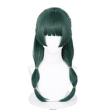 Probeauty Maomao Cosplay Wig, Long Dark Green Wigs for Women Halloween Christmas Anime Costume Party