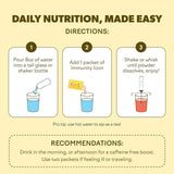 Feel Goods Immunity Icon, Zero Sugar, Vitamin C, A, B, D, E & Zinc, Organic Elderberry, Ashwagandha, Drink Mix Powder, Vegan, Non GMO, Caffeine & Gluten Free | Wild Berry, 15 Count