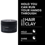 Blind Barber Bryce Harper Hair Clay for Men - Matte Clay Hair Product Men Can Use to Build Volume - Water-Based with Strong to Medium Hold - Easy to Use (2.5 Oz)
