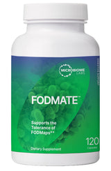 Microbiome Labs FODMATE Digestive Enzymes for Women & Men - Digestive Support for Low FODMAP Protocols & Occasional Bloating, Gas & Stomach Relief (120 Capsules)