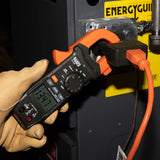 Klein Tools CL120 Digital Clamp Meter, Auto-Ranging 400 Amp AC, AC/DC Voltage, Resistance, Continuity, Non-Contact Voltage Tester Detection