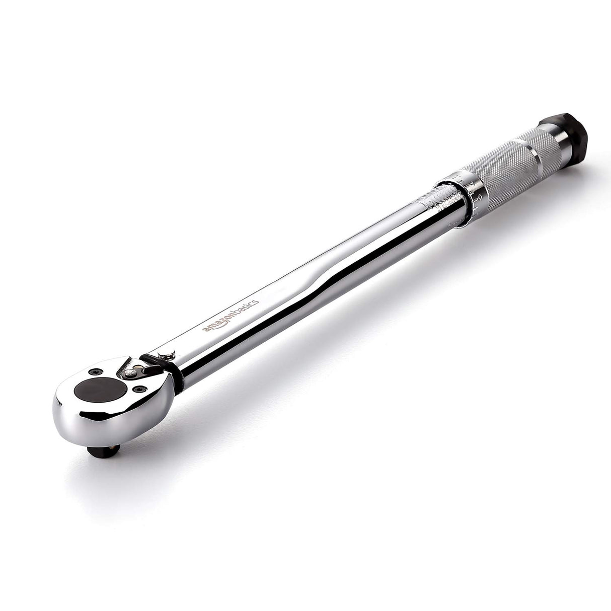 Amazon Basics 3/8-inch Drive Click Torque Wrench Ratchet, 15-80 ft.-lb, 20.4-108.5 Nm