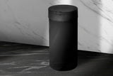 Inevibe Disinfecting Wipes Dispenser - Push Button Decorative Holder for Standard Cleaning Wipes Container, Use in Kitchen Countertop, Bathroom, Classroom (Black)