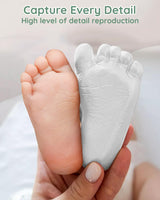 Lilian&Gema Baby Casting Kit Hands and Feet, Newborn Keepsake Foot Hand Mold Kit, Plaster Hand Mold Casting Kit for Babies 0-6 Months, Perfect for First Birthday, New Mom Baby Christmas Gift