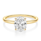 EAMTI Travel Engagement Rings for Women Oval Cut Wedding Bands Size 7