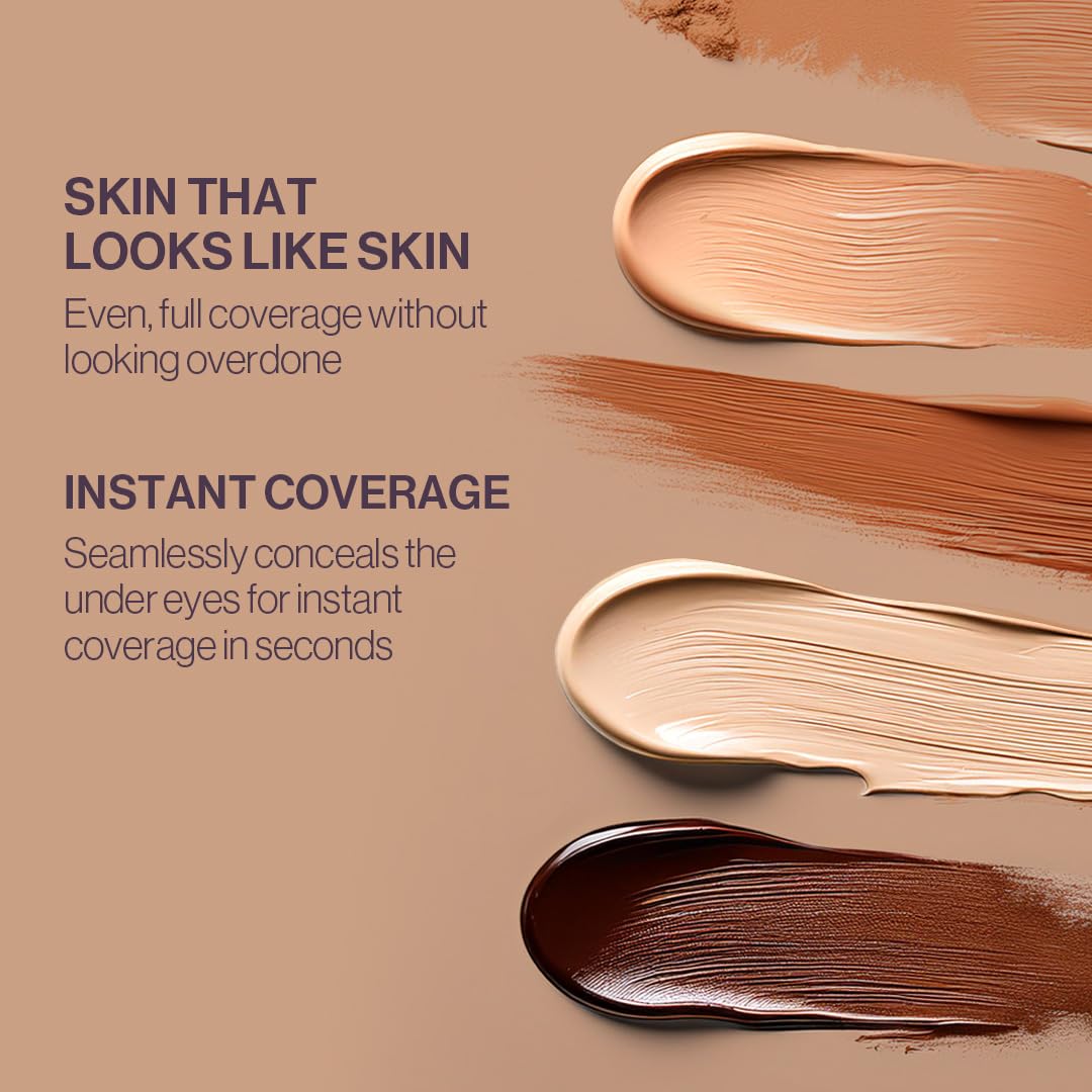 Anisa Beauty Angled Concealer Brush | Precision Application for Seamless Concealer Coverage | Vegan, Cruelty-Free, and Sustainably Made | Ideal for Under Eyes and Targeted Areas |Soft, Synthetic Fiber