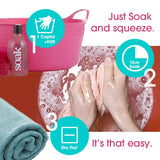 Soak Laundry Soap – No Rinse, Plant Derived Hand Wash Detergent - 375 ml / 12 fl. oz, 75+ Washes (Pineapple)