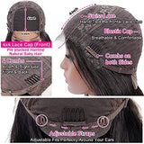 Hedy Body Wave Lace Front Wigs Human Hair Pre Plucked with Baby Hair Glueless 180% Density 10A Lace Closure Wigs for Black Women Natural Color 22 inch