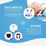 Pressure Point Neck Massager for Pain Relief, Trigger Point Massage Tool, Occipital Release, Headache Relief, Unique Design Targets Deep Neck Muscles, Fast Effective Relief