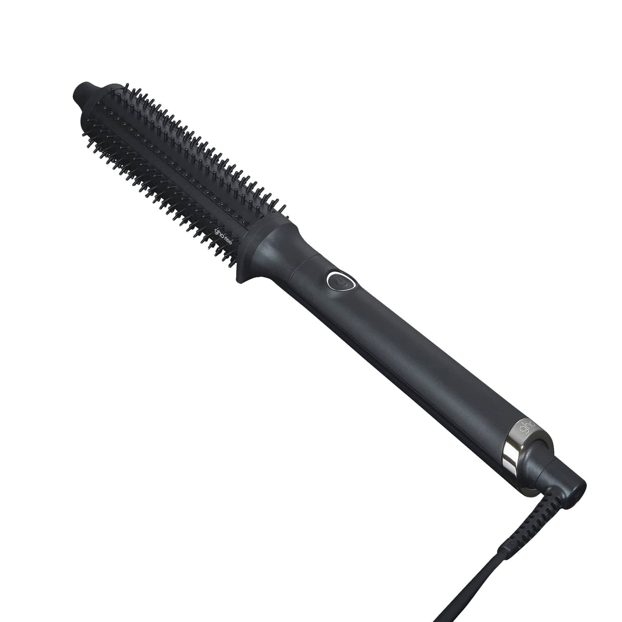ghd Rise Volumizing Hot Hair Brush ― Professional Volumizing Hot Hair Brush for Dry Hair for Maximum Lift with Safer-for-Hair Optimum Styling Temperature ― Black