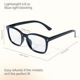 CCVOO Reading Glasses for Women/Men, Eyeglasses, Blue Light Readers for Women/Men, Computer Eye Glasses, Cheaters