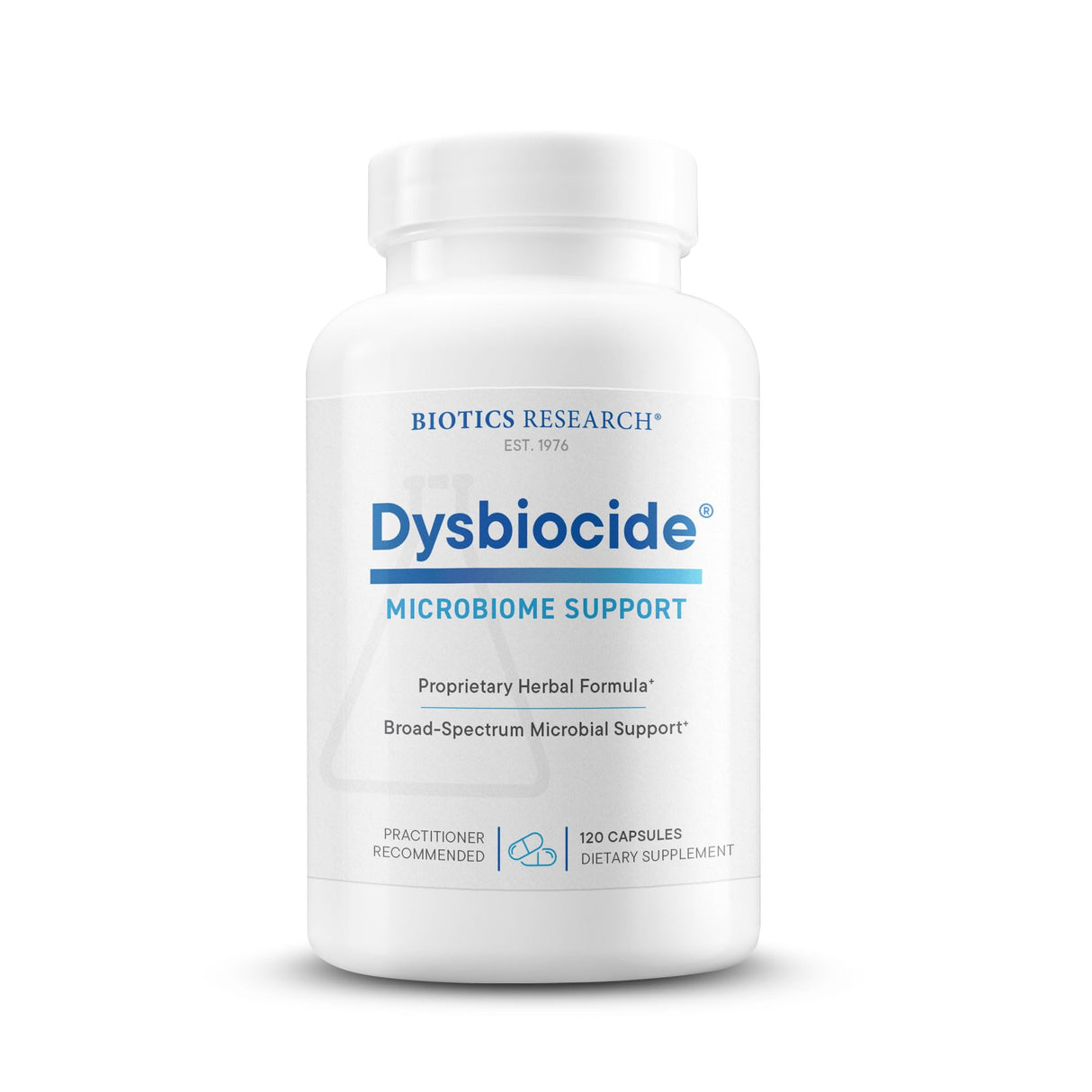 Biotics Research Dysbiocide Synergistic Botanical Blend Supports Normal Gut Health for Women & Men - Digestive Health Supplement - Supports Balanced Gut microbiome - 120 Capsules