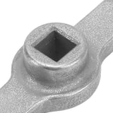 Garosa Air Outlet Handle Stainless Steel Valve Keys Square Integrated Air Outlet Wrench Bleed Hole Key Vent Air Valve Key for Heating Valve