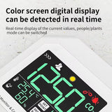 YFYIQI Fixed CO2 Controller Carbon Dioxide Controller with Two Mode Charactor Mode Plant Mode CO2 Measurement Range 0-9999ppm CO2 Display Resolution 1ppm External Sensor Digital Color Screen Display