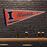 Rico Industries NCAA Classic 12" x 30" Felt Wall Décor Pennant - Great for Home/Bed Room/Man Cave Décor