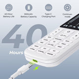 AUVON 4 Outputs TENS Unit Muscle Stimulator with 24 Modes & Intuitive Operation Design, FSA & HSA Eligible, TENS Machine with 10 TENS Pads, Electronic Pulse Massager for Back Pain Relief Therapy