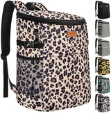 Camping Cooler Backpack 30 Cans, Soft Backpack Coolers Insulated Leak Proof Travel Cooler Bag Waterproof Lunch Picnic Beach Work Trip Thermal Bag Drink Beverage Beer Bag Cooler