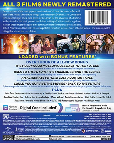 Back to the Future: The Ultimate Trilogy - Blu-ray + Digital