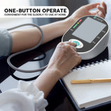 Blood Pressure Monitors, Bp Monitor - Blood Pressure Machine Large Cuff Blood Pressure Monitor Upper Arm Cuff 8.7''-17.3'', Large Screen, 2 Users Total 198 Memories