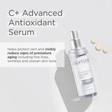 Glytone Age-Defying C+ Vitamin C Serum for Face | 20% Vitamin C, E and Squalane Antioxidant Complex | Reduces Fine Lines & Wrinkles | Hydrating & Anti-Aging Facial Serum for All Skin Types | 1 Fl Oz