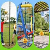 Tetherball, Tether Balls and Rope Set, Replacement Tetherball for Kids and Adults Backyard Outdoors