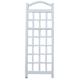 Dura-Trel Cambridge Wall Mounted Garden Vinyl Trellis, 28" x 75", White