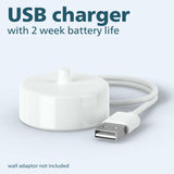 Philips Sonicare 4100 Rechargeable Electric Toothbrush, Advanced Plaque Removal, Pressure Sensor, Includes Brush Head Case, White BD5002AZ