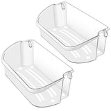 2 PACK Upgraded 240356402 Refrigerator Door Bin Replacement for Frigi.daire Refrigerator Door Shelf Parts LFSS2612TF0 LFSS2612TE0 FFSS2615TE0 Door Shelf Shelves By AMI PARTS (Length 15.38")