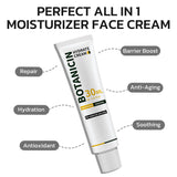 GNJOY Centella Moisturizer Phytocin Cream Soothing Centella Asiatica Moisturizer Face Hydration Barrier Repair Calming PDRN Cream for Acne Prone, Sensitive Skin, Ceramide, B5, Salmon (30ml)