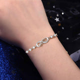 RAYSTAR Birthday Gifts for Mom from Daughter/Son, Happy Birthday Moms Card, Mom Birthday Gifts, Cool Mother Bday Presents Ideas Infinity Love Bracelets for Mum