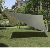 Gold Armour Rainfly Tarp Hammock, Premium 14.7ft/12ft/10ft/8ft Rain Fly Cover, Waterproof Ultralight Camping Shelter Canopy, Survival Equipment Gear Camping Tent Accessories (OD Green 12ft x 10ft)