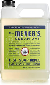 Mrs. Meyer's Dish Soap Variety, 1 Dish Soap, 1 Dish Soap Refill, Lemon Verbena, 1 CT