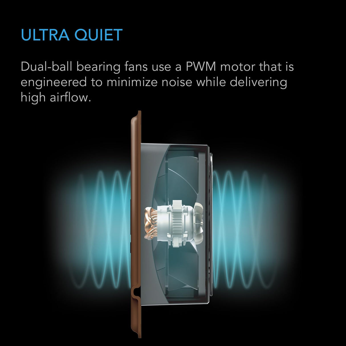 AC Infinity AIRTAP T4 Bronze, Register Booster Fan for 4” x 10” Vents, Thermostat Control Improves Heating & Cooling, Quiet 10-Speed Remote Control & Bluetooth App. ONLY FITS 4” x 10” Duct Openings
