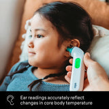 Braun ThermoScan 4 Digital Ear Thermometer, Professional Accuracy with Color Coded and Audio Fever Guidance for Babies, Toddlers, Kids and Adults, FSA and HSA Eligible