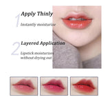 Bymolias Color Changing Lipstick, Transferproof Color Changing Lipstick, Gold Foil Moisturizing Glossy Shine Lip Gloss, Warm Change Lip Balm - Long Lasting Deep Nourishment (2pcs, one size)