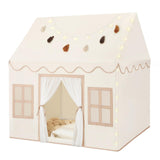 Senodeer Kids Play Tent Indoor: with Mat, Tassel Garland - Girl Tent Indoor Playhouse for Kids Toys for Boy Girl Birthday Gift