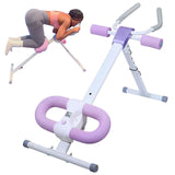 Ab Workout Equipment Abdominal Trainer, Adjustable Ab Machine at Home Gym, Foldable Abdominal Exercise Machine, Core & Ab Trainer Machine for Stomach Workout with LCD Monitor