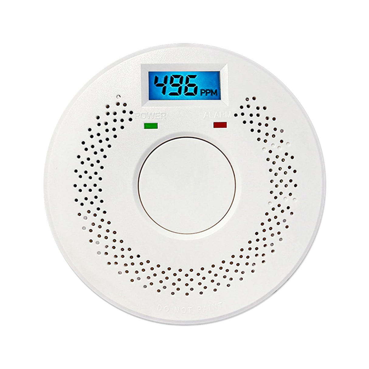 smoke detector Smoke and Carbon Monoxide Detector，Smoke Alarm，CO Detector Smoke Detector, Carbon Monoxide Alarm,5 Year Battery OperatedLCD Display and Sound Warning for Home, Bedroom, Kitchen，(1 Pack)