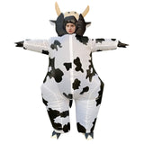 Arokibui Inflatable Cow Costume for Women Funny Blow up Costume for Cosplay Party Festival Halloween Costume Adult Size