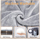 Reclining Camping Chair with Removable Footrest Lounge Chair with Headrest, Cotton Cushion, Portable Adjustable Folding Chairs for Adults Black