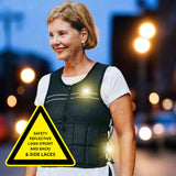HYPERWEAR Hyper Vest FIT Weighted Vest for Women, (Medium 10 lbs), Comfortable, Breathable, & Adjustable for Walking, Running, Strength Training & Bone Health