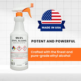 Natural Cosmetic Labs Ethyl Alcohol 99.5% Denatured 40-B 200 Proof Alcohol
