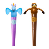 TalkTools Jiggler - Chewable Oral Facial Massager - Oral Sensory Massager - Calming Motor Therapy for Kids - Unicorn/Sloth - Set of 2