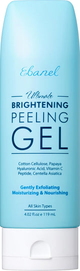 Ebanel Brightening Peeling Gel with Cellulose, Rice, Papaya, HA, Cica