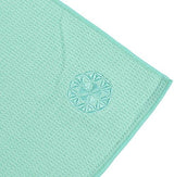 Shandali Hot Yoga Towel - Mat-Sized, Microfiber, Super Absorbent, Anti-Slip, Injury Free, 24" x 72" - Best Bikram Yoga Towel - Exercise, Fitness, Pilates Gear