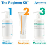 Acne.org Cleanser 8 oz. - Gentle Face Wash for Acne-Prone Skin, Now with Increased Foaming and always pH-Balanced