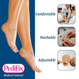 PediFix Podiatrists' Choice Toe Straightener – 3-Pack Toe Aligners Gently Help Realign Crooked, Overlapping, and Hammer Toes – Designed for Comfort and Daily Relief – One Size Fits Most