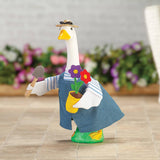 Fox Valley Traders Gaggleville Gardener Goose Outfit, Fits Large 23" H Statue